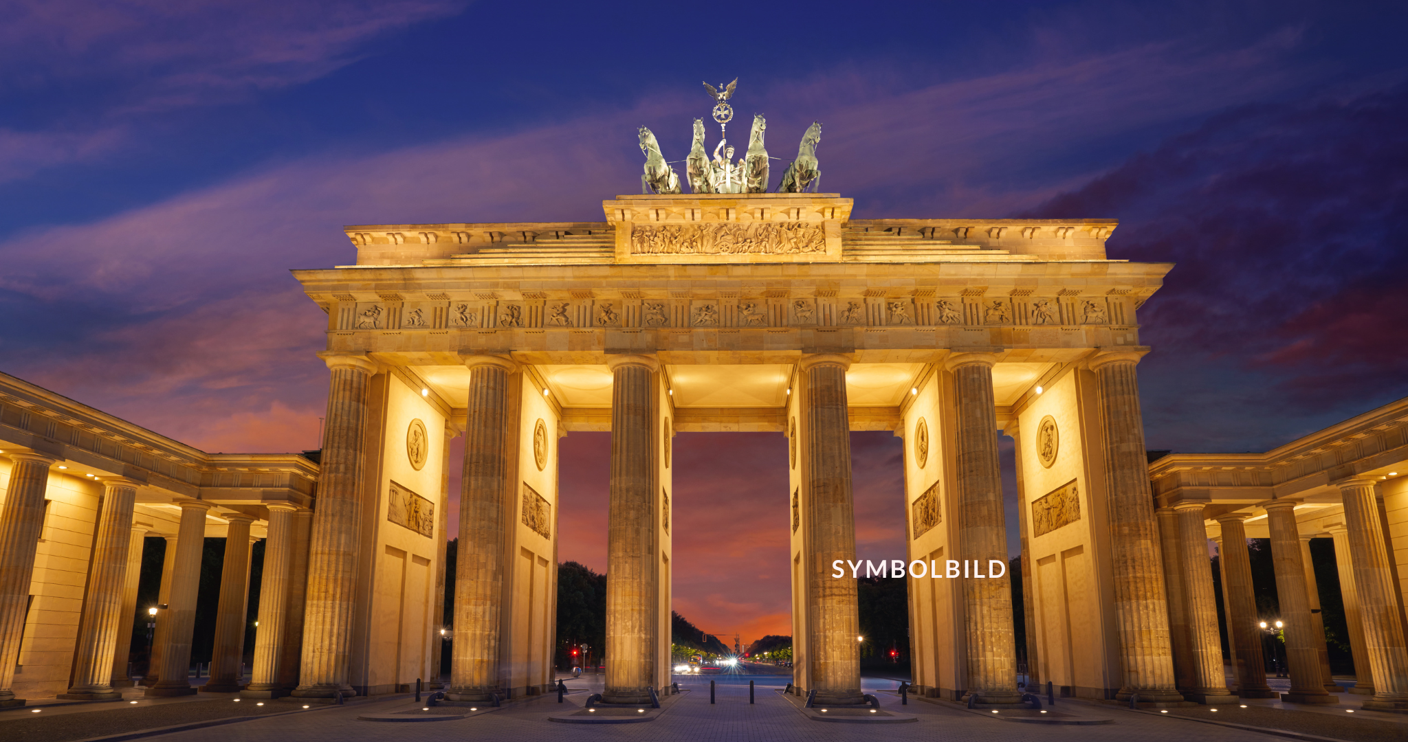 Klimaaktivisten Brandenburger Tor Symbolbild