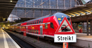 Bahn Bahnstreik Symbolbild