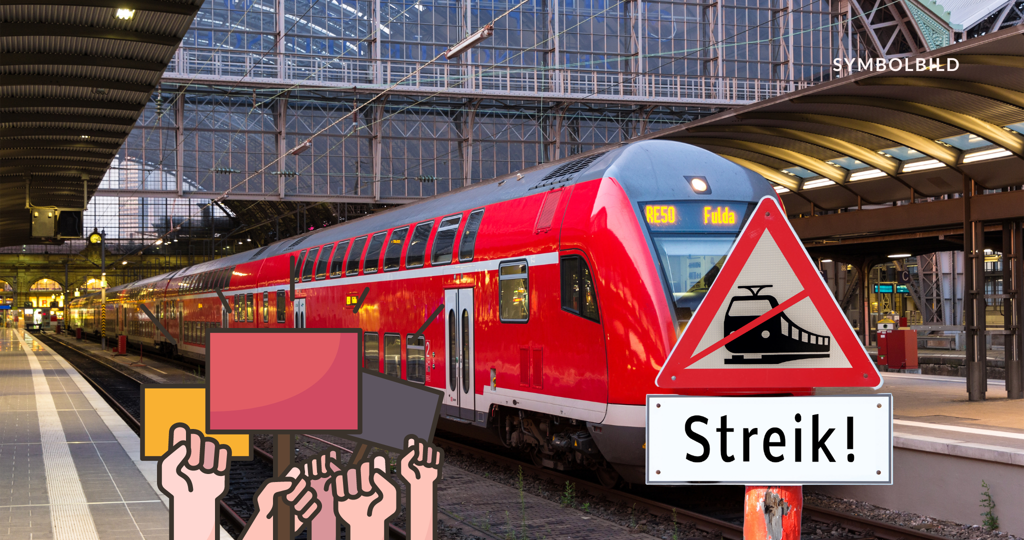 Claus Weselsky GDL Bahn Bahnstreik Symbolbild