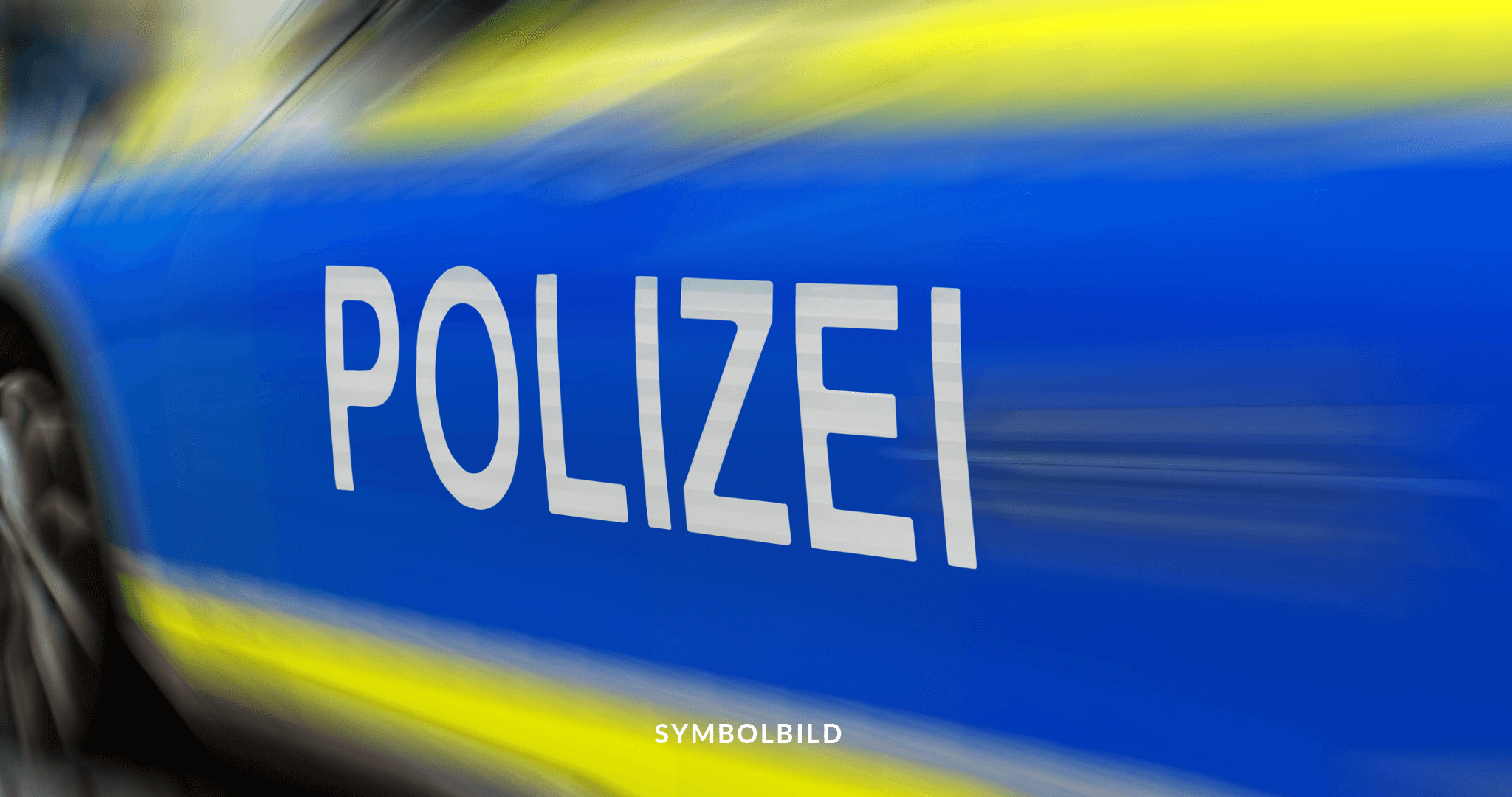 Abgebildet ist ein Polizeiauto. Polizei Symbolfoto Solingen Messerangriff