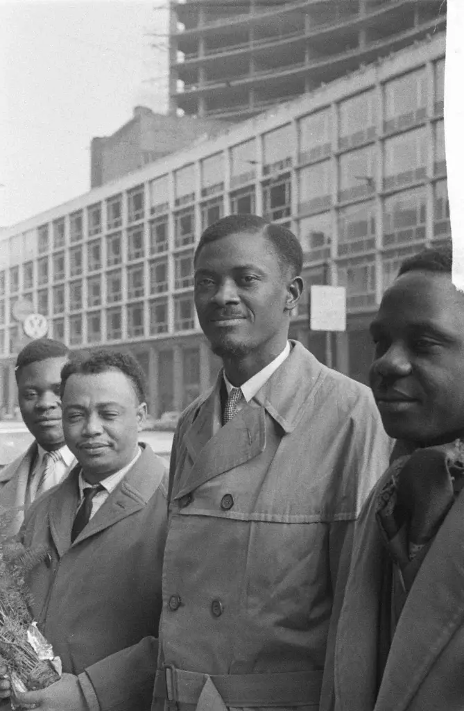 Patrice Lumumba in Brüssel, 26.01.1960
